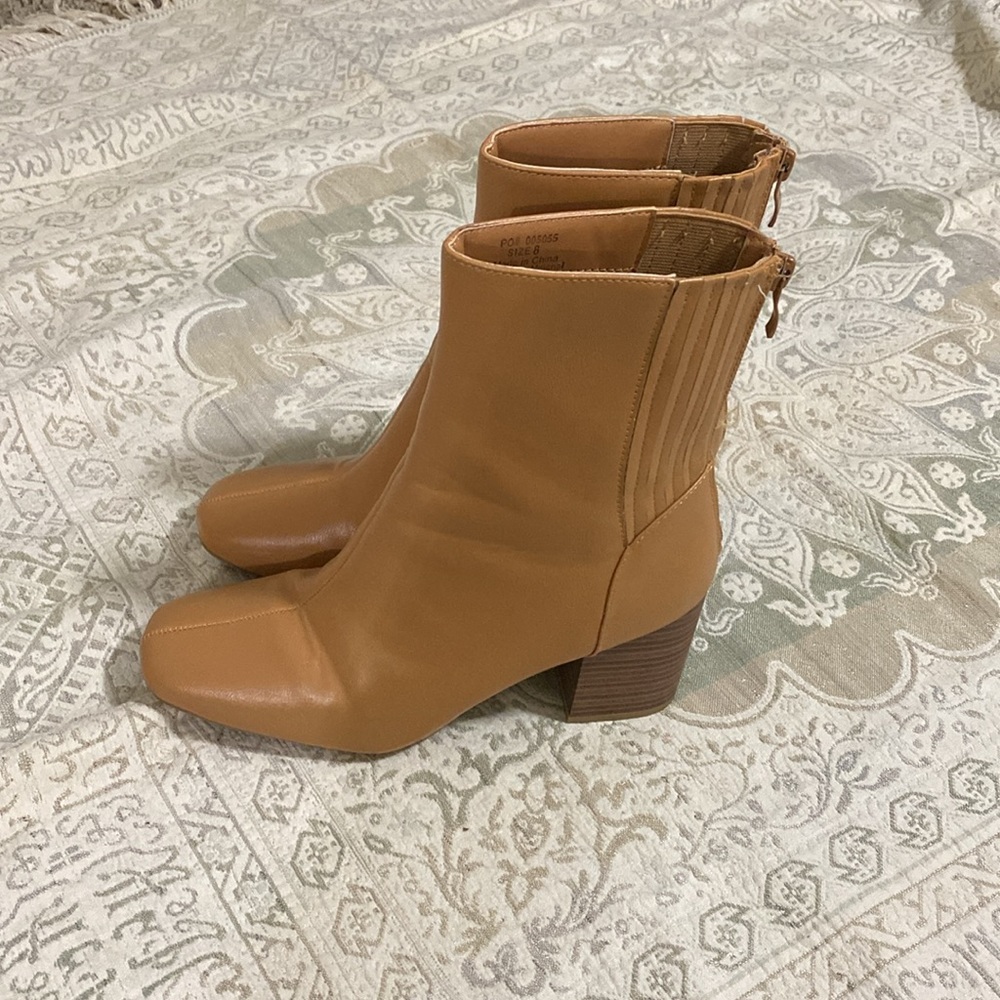 Tan Booties - Picture 4 of 10